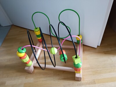 IKEA MULA bead roller coaster