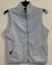 Catalina Fleece Vest Woman’s Large Full Zip Powder Blue Soft New