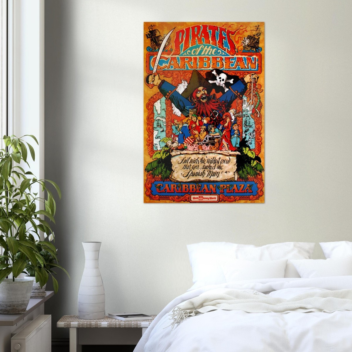 WDW Attraction Poster - Pirates POTC - Poster | eBay