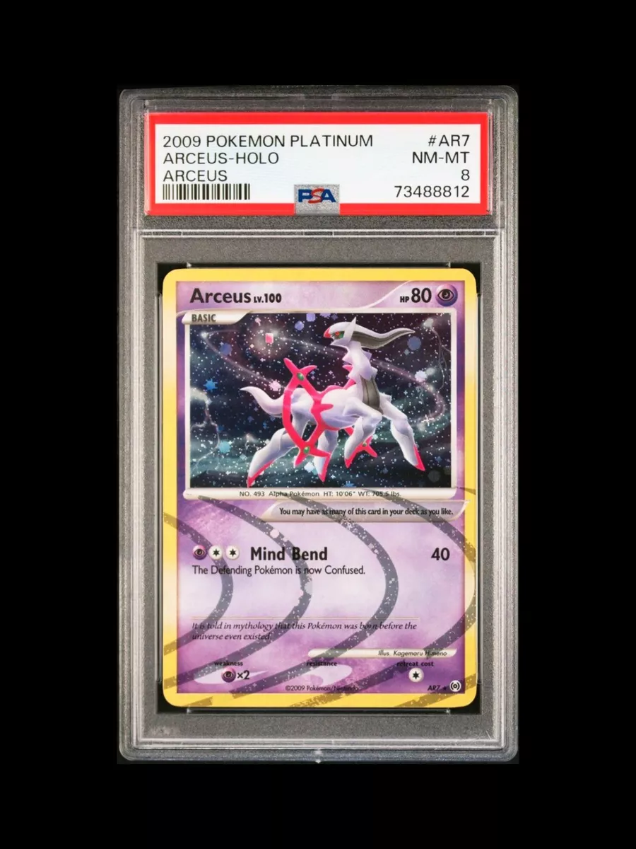 Arceus Holo - Platinum Arceus Pokémon card AR7