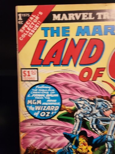 Maravillosa Tierra de Oz #1 (1975) Marvel TESORO Talla Por Roy Thomas Alfredo Alcalá - Imagen 2 de 10