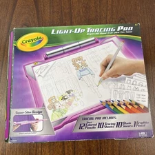 Crayola Light Up Tracing Pad - Pink, Drawing Pad for Kids