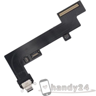 Ladebuchse Für Apple iPad Air 5th Gen. 10.9 (2022) Cellular Flex Kabel Schwarz