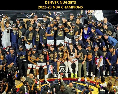 2023 DENVER NUGGETS 8X10 PHOTO PICTURE BASKETBALL NBA