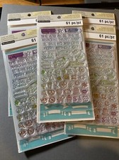 Recollections Planner Accessories Clear Stamp Stencil Set Holiday