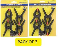 8 Spring Clamps 3 inch 75mm Model Making airfix jewellery craft tools