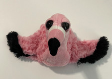 Caltoy Pink Flamingo Bird Hand Puppet Plush 10 Inch Long