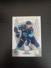 Mark Giordano - 2021-22 Upper Deck SP Authentic Hockey True Leaders #TL-3