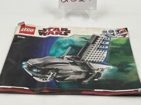 LEGO Star Wars INSTRUCTION MANUAL ONLY, Set #8036, Separatist Shuttle