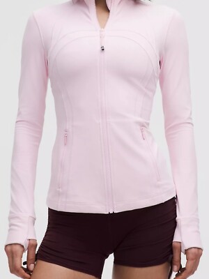 Define ジャケット *Nulu pink organza Lululemon Define Hooded Jacket *Nulu - Pink Organza / Gold