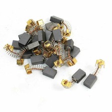 20 Pcs 11mm x 8mm x 5mm Carbon Brushes Black for Electric Drill Motor  KD
