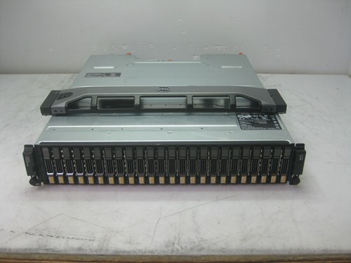 DELL COMPELLENT SC220 HARD DRIVE ENCLOSURE 24x 600GB HDD. 2x SC2 MODULES. 2xPSU - Picture 3 of 12
