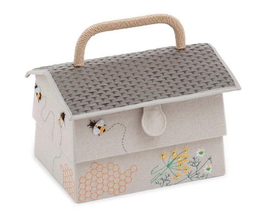 Bee Hive Design Sewing Basket Sewing Box Medium - HobbyGift - Gift - Picture 2 of 21