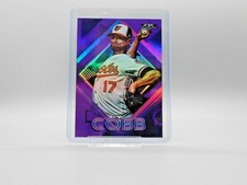 2020 Topps Fire Alex Cobb #144 Purple FOIL #18/99 Orioles