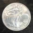 1995 Uncirculated American Silver Eagle US Mint Issue 1oz Pure Silver #N917
