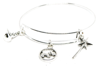 Wizard of Oz Inspired Bangle Charm Bracelet