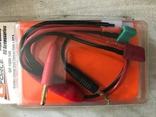 GForce GF-1200-145 Charging Cord Tamiya Male + MPX Female + Deans Male Cable