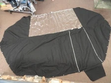 RENKEN 2500 CABIN W027727 AFT DROP CURTAIN BLACK 142" X 87" MARINE BOAT