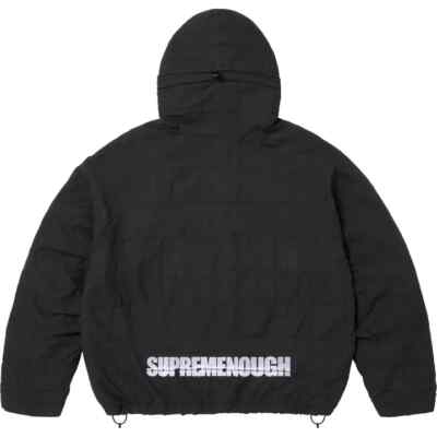 ジャケット・アウター Supreme x GOODENOUGH Patchwork Hooded Supreme GOODENOUGH Patchwork Hooded Jacket Black | eBay
