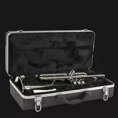 Silver Trumpet-Brand New Bb Middle/High School Student Marching Band Trumpets