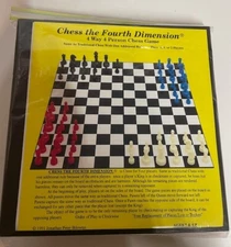 NEW Chess Fourth Dimension Game 4 Way 4 Person Chess Game, Plays 4,3, 2 Players