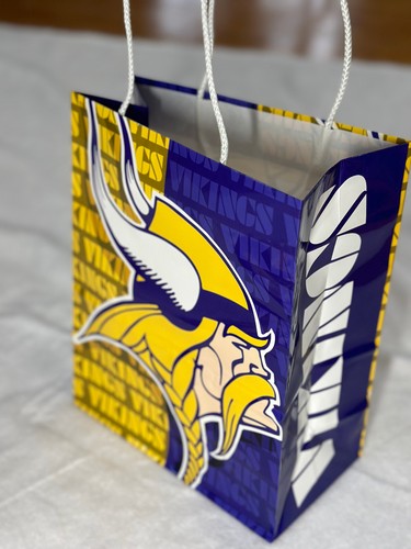 3 Minnesota Vikings Hallmark Gift Bags - Picture 3 of 4