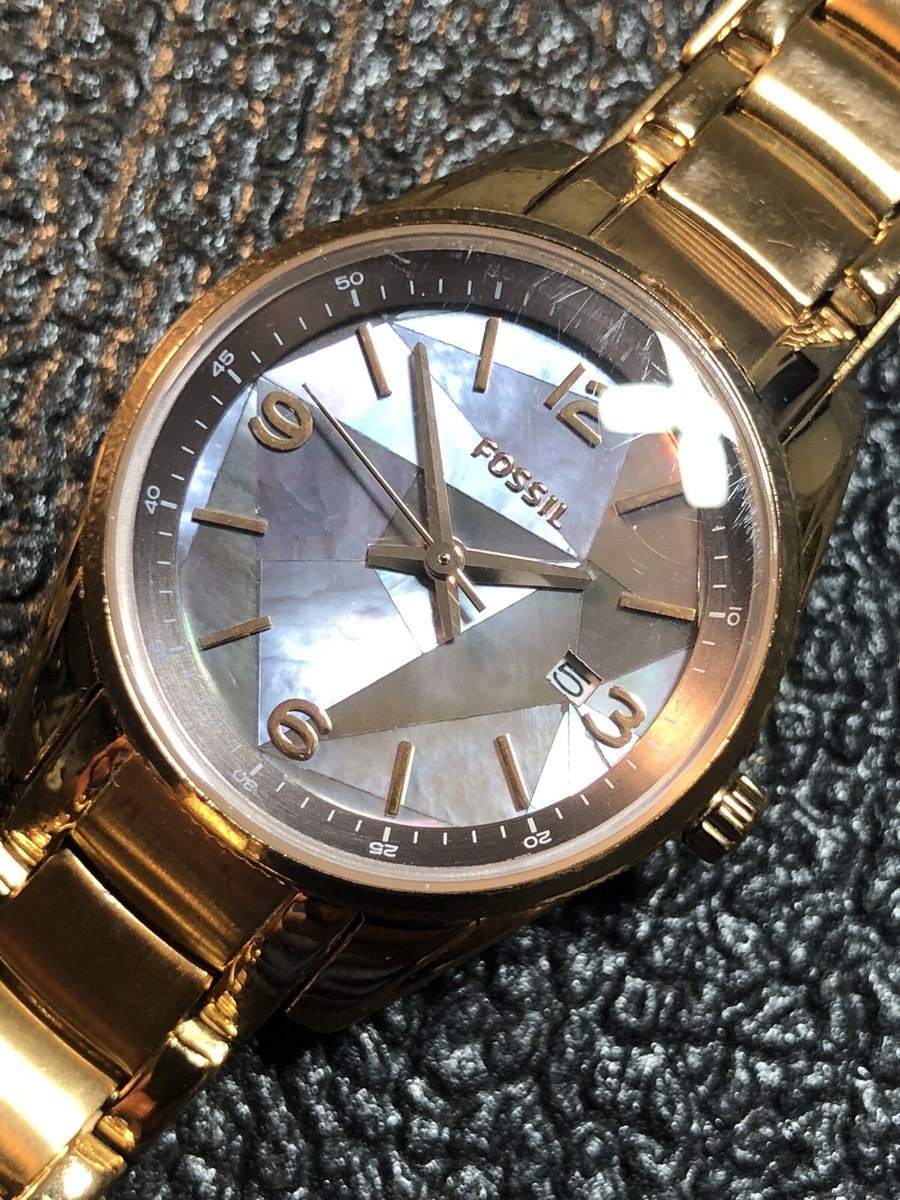 Fossil Rose Gold Tone Women display picture 2