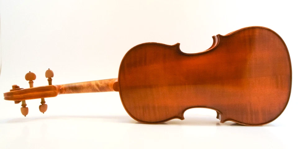 OTTO A. GLAESEL 16" Viola 1700 Stradivarius VA033E Vintage 1983 w/ Modern Case - Image 3 of 4