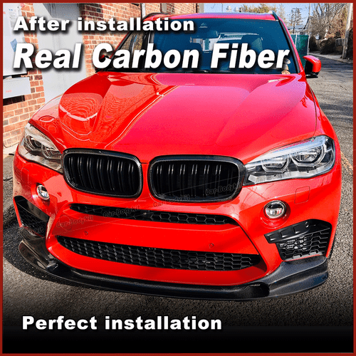 Alerón delantero de carbono para BMW X6M F86 X5M F85 14-18 - Imagen 3 de 11