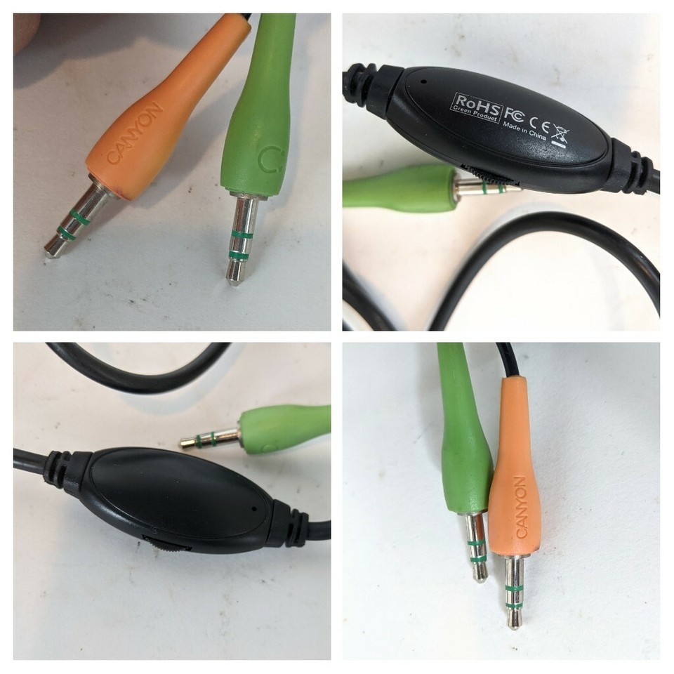 Canyon CNR-HS1 Computer Headphones with Microphone | eBay