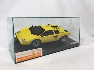 Kyosho MINI,Z Body Lamborghini Countach LP400 Yellow MZG110Y Rare item!!