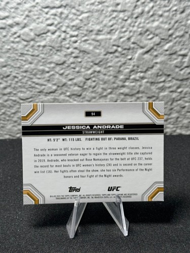 Réfracteur à prisme base UFC chromé 2024 Topps 1 - 200 - COMPLÉTEZ VOTRE SET - PYC - Photo 117/237