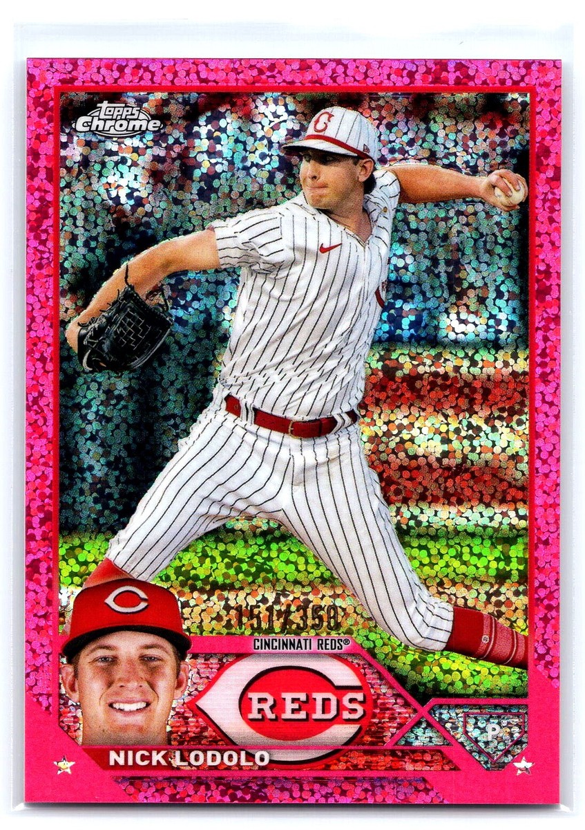 2023 Topps Chrome Baseball #154 Nick Lodolo Cincinnati Reds