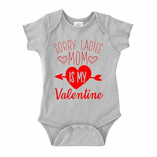 Sorry Ladies Mom is My Valentine Baby One Piece or Toddler T-Shirt - Picture 1 of 1