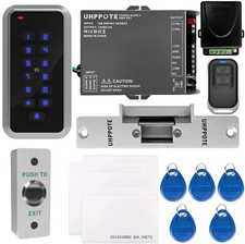 Door Access Control Kit with Electric Strike Lock Power Supply Remote Control
