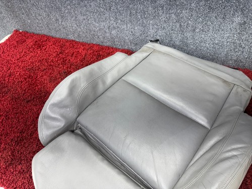 BMW E93 Convertible Front Left Side Lower Heated Sport Seat Cover Gray OEM 65K - Picture 3 of 10