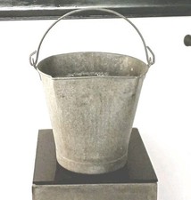 Antiker außergewöhnlicher Zinkeimer um 1920 Alter Eimer