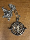 Harry Potter Time Turner Silver Egg Timer With Chain FREE UK DELIVERY
