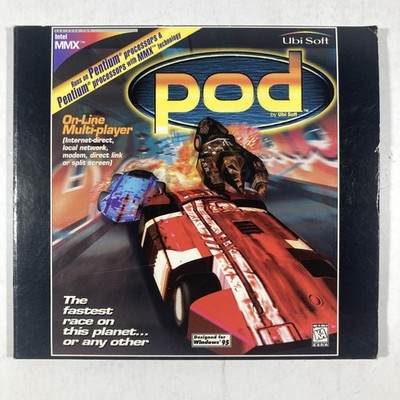 POD Planet Of Death Ubisoft PC CD-Rom 1997 Video Game for Windows 95