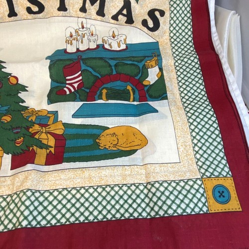 #8277 CHRISTMAS SCARF PAIR COUNTRY CHRISTMAS 21 IN - Picture 5 of 10
