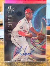 2018 Bowman Platinum Kelvin Gutierrez Top Prospects Auto Autograph #TOP-35