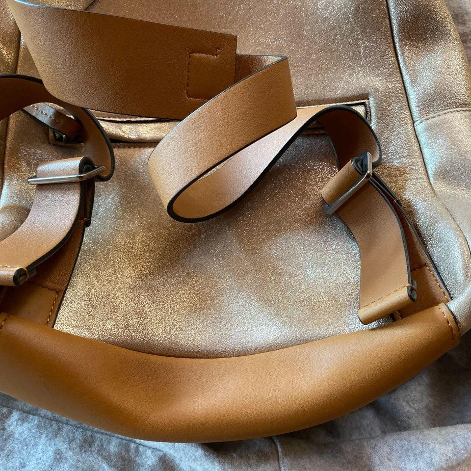 BRUNELLO CUCINELLI Women Bag Backpack Monile Elegant Leather Gorgeous Limited Ed - Image 4 of 4