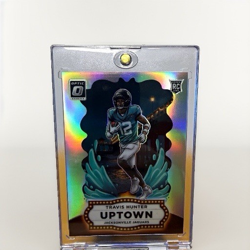 Panini 2025 Donruss Optic Uptowns Travis Hunter RC #21 Jacksonville Jaguars