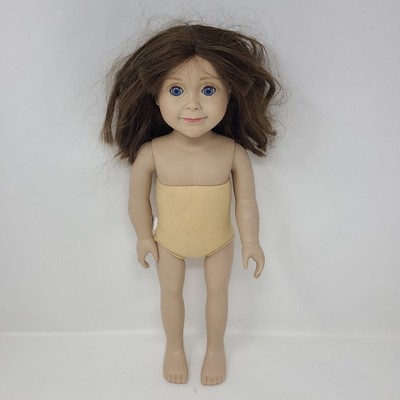 The Queen s Treasures Laura Ingalls Doll 18  Play Freckles Brown Hair TLC