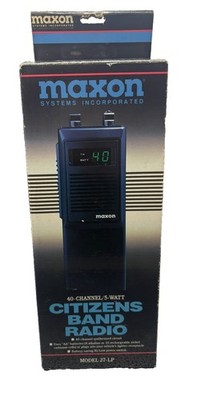 Vintage Maxon 27-LP, 40-Channel 5-Watt Citizens Band Radio Antenna new open box