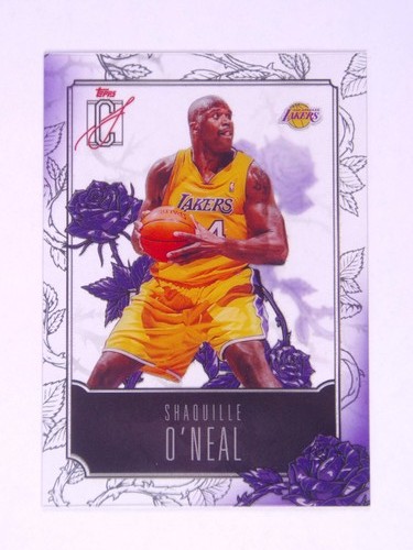 2025 Topps Signature Shaquille O'Neal Base (RAW)