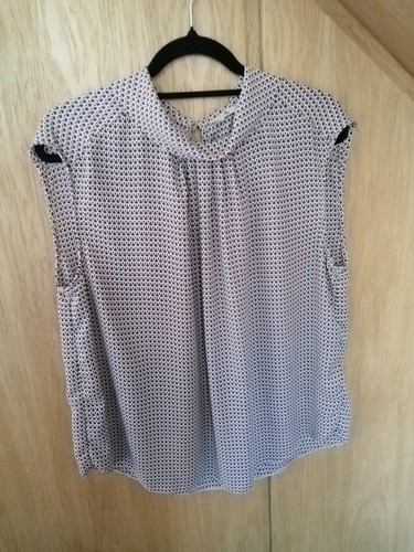 Womens TU Patterned Sleeveless Blouse Size 20
