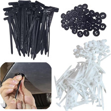 100 PCS Nylon Universal Cable Tie Buckle, Heavy Duty Self-Locking Nylon Zip Ties