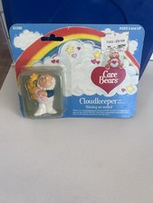 Vintage 1984 Care Bears Cloudkeeper Miniature Figure Kenner NEW
