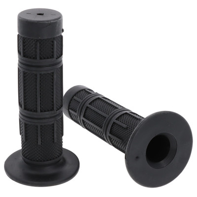 Motorrad Griffe Griffgummi Paar 22/25mm schwarz für 7/8'' 22mm Lenker Länge 124mm